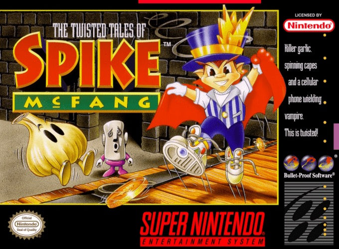 The Twisted Tales of Spike McFang Cover Art