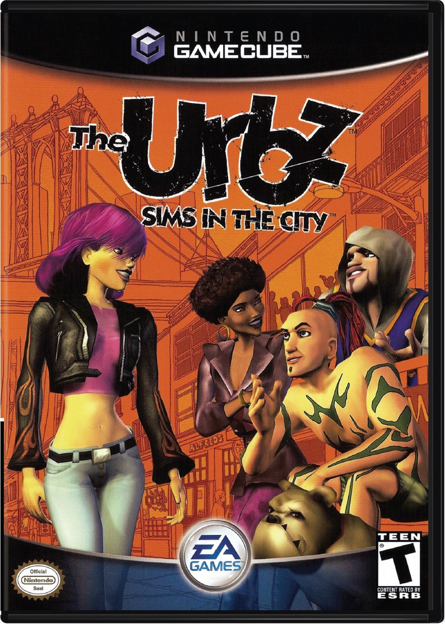 The Urbz Sims in the City Cover Art and Product Photo