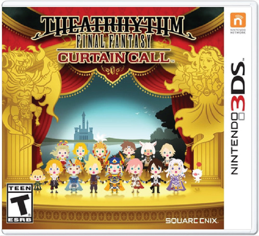 Theatrhythm Final Fantasy Curtain Call Cover Art