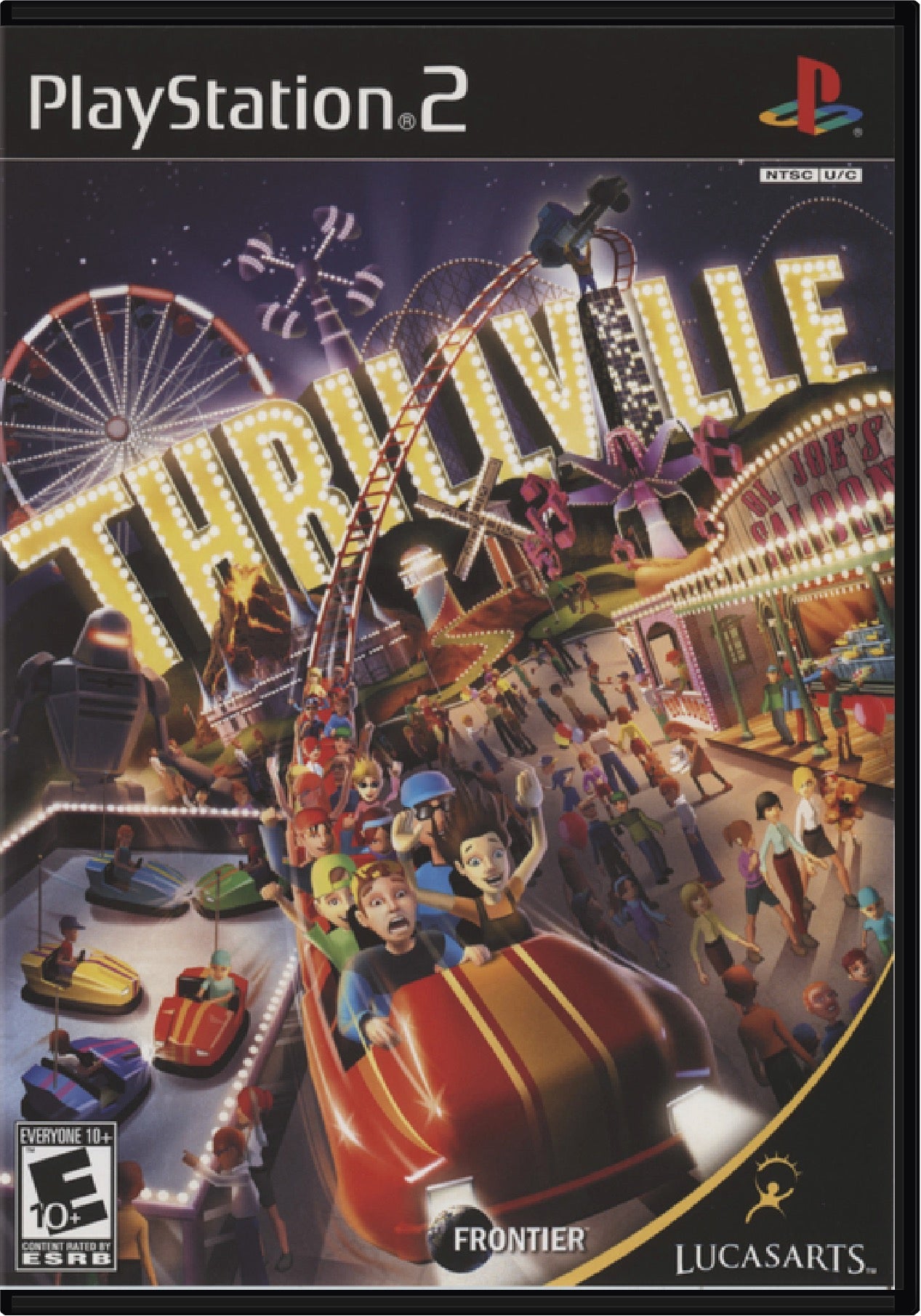 Thrillville Cover Art and Product Photo