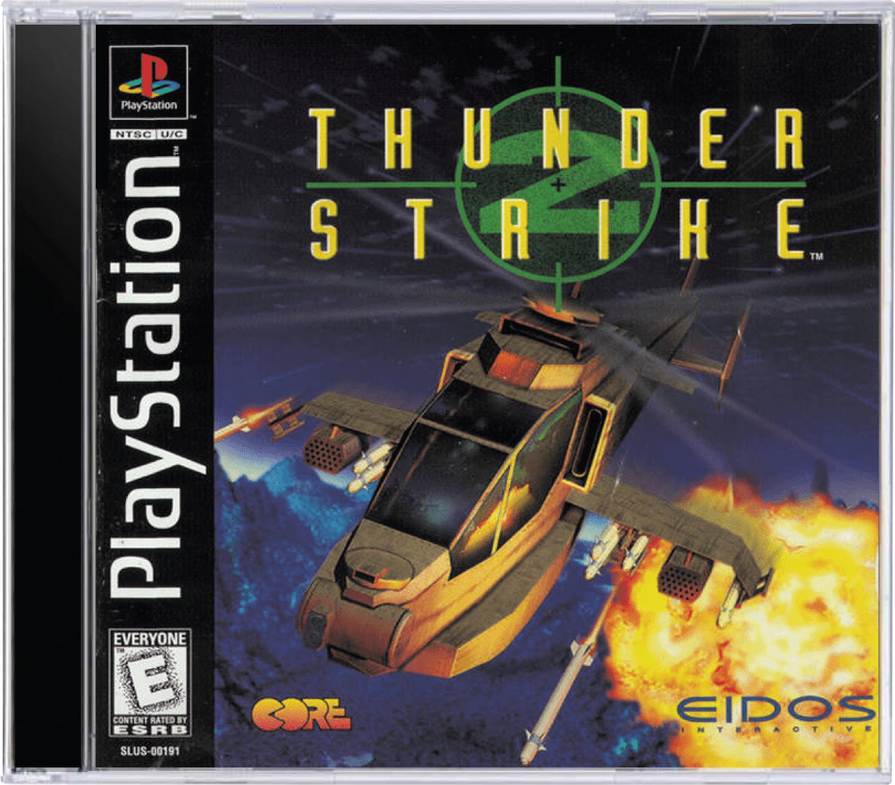 Thunder Strike 2 Cover Art and Product Photo