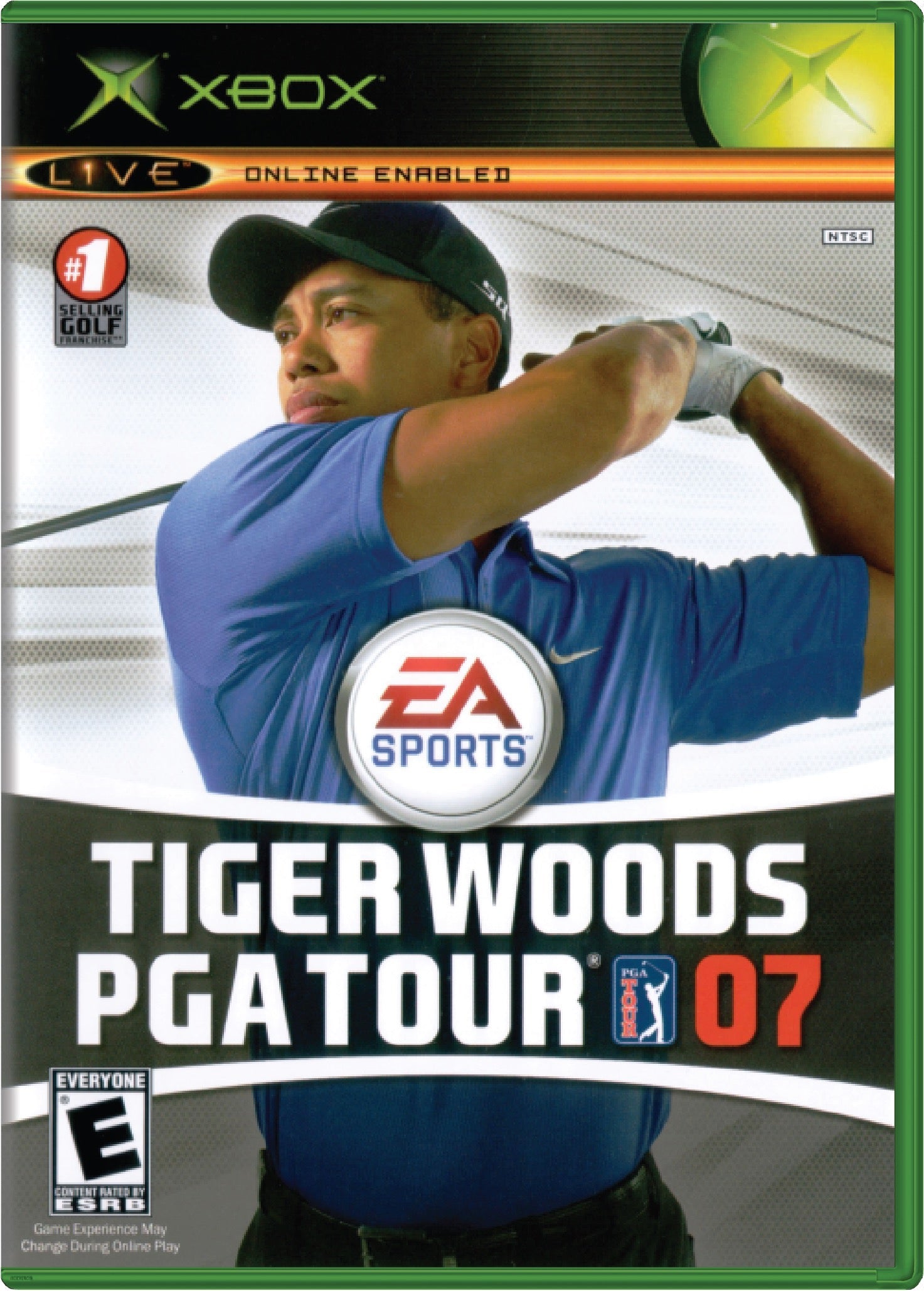 Tiger Woods PGA Tour 07 Cover Art