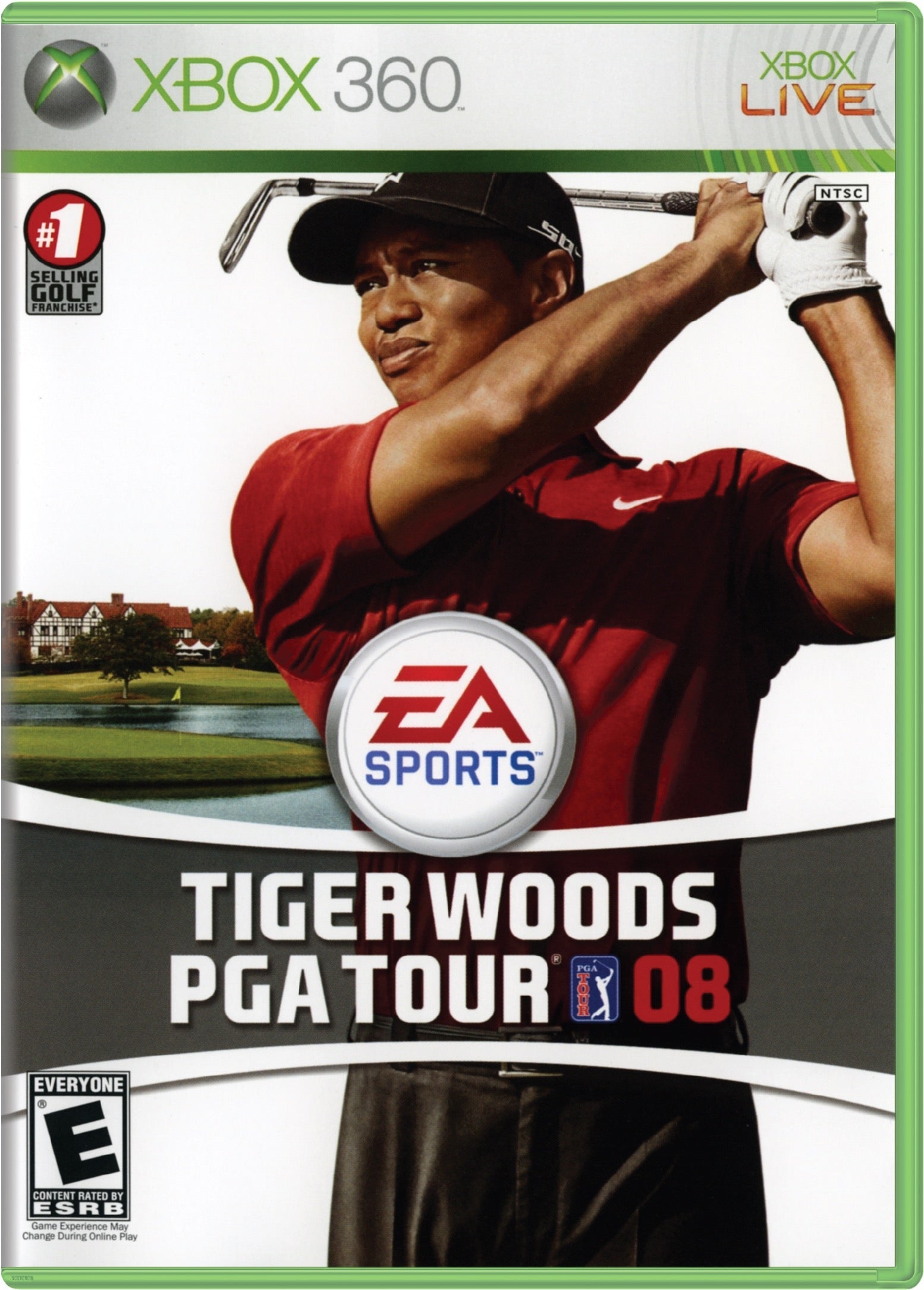 Tiger Woods PGA Tour 08 Cover Art