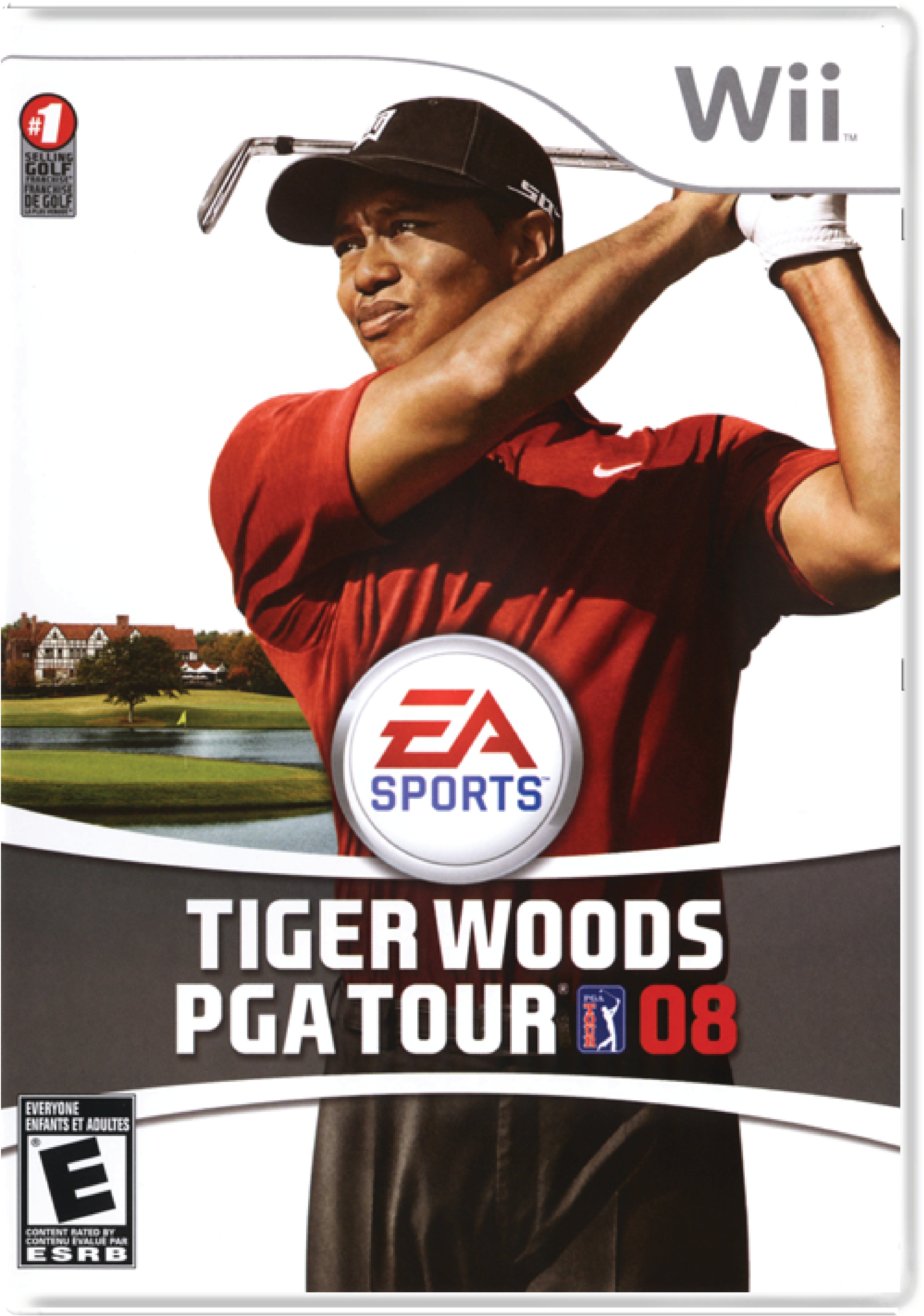 Tiger Woods PGA Tour 08 Cover Art