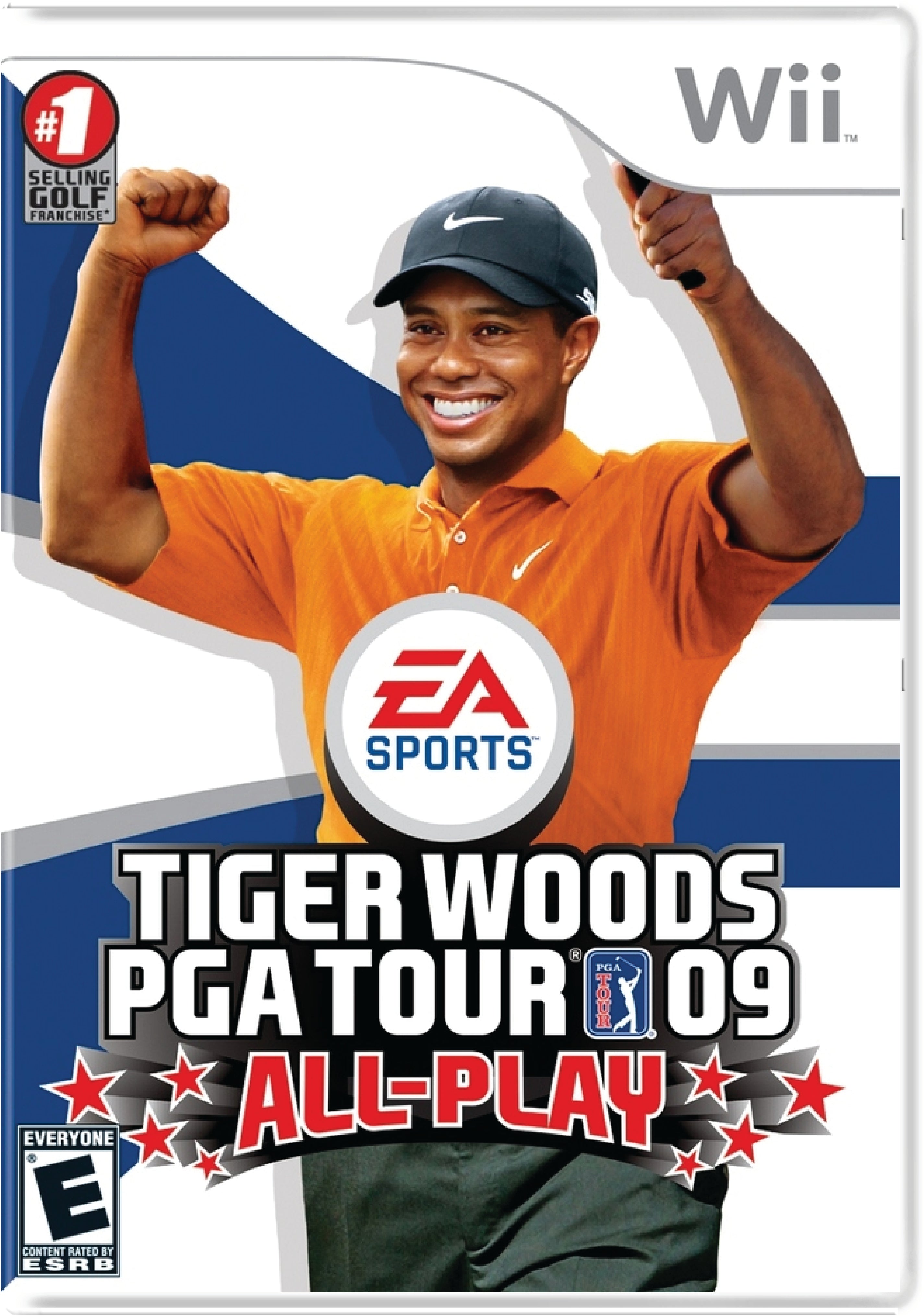 Tiger Woods PGA Tour 09 All-Play Cover Art