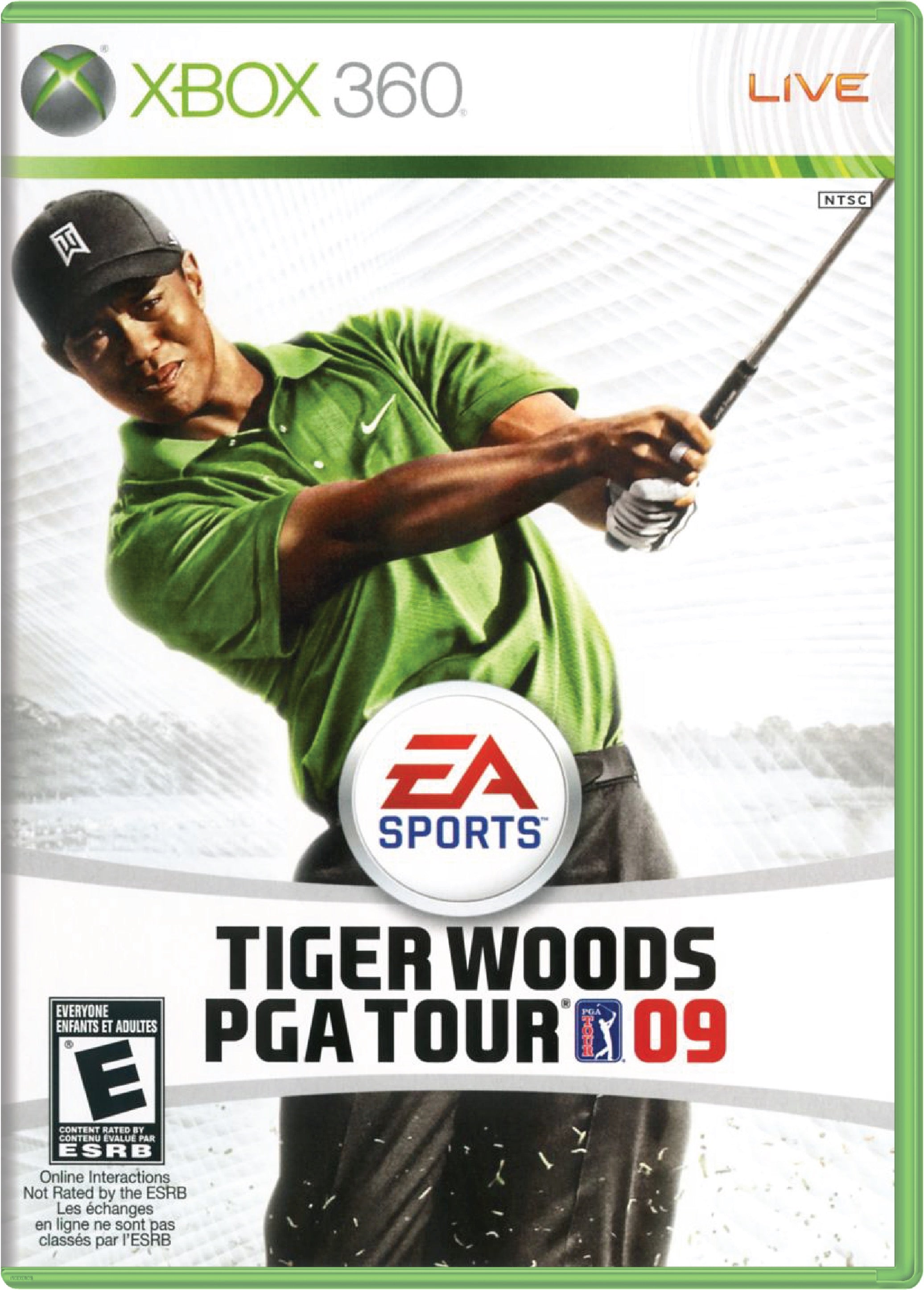 Tiger Woods PGA Tour 09 Cover Art