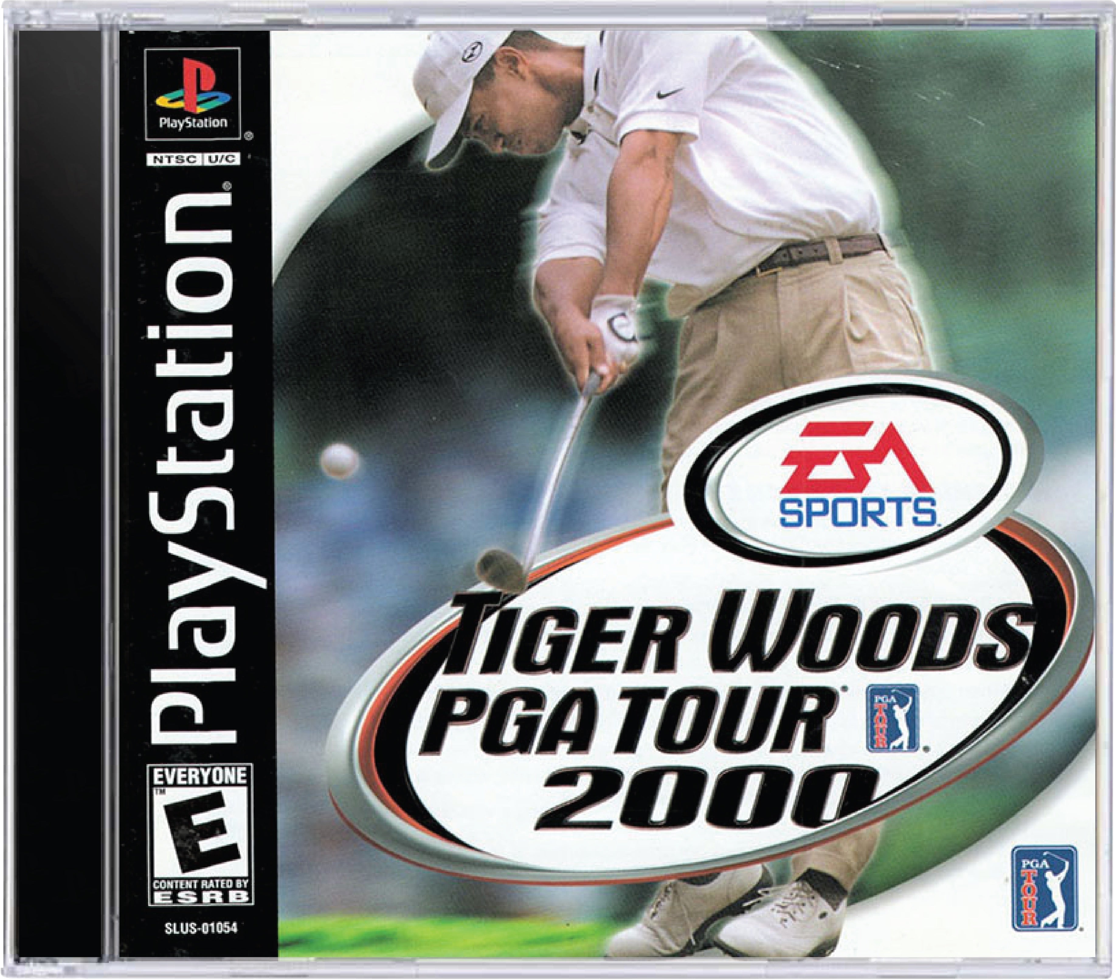 Tiger Woods PGA Tour 2000 Cover Art and Product Photo