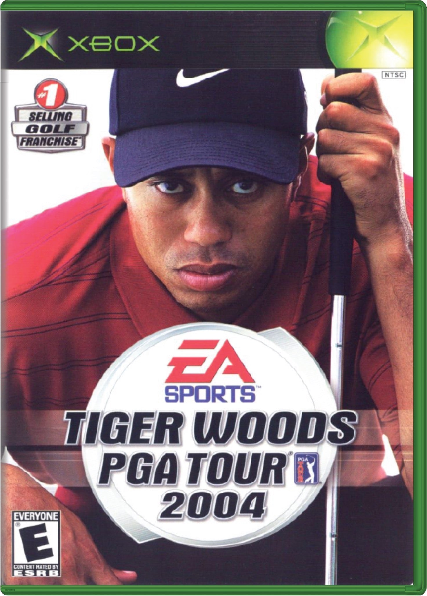 Tiger Woods PGA Tour 2004 Cover Art