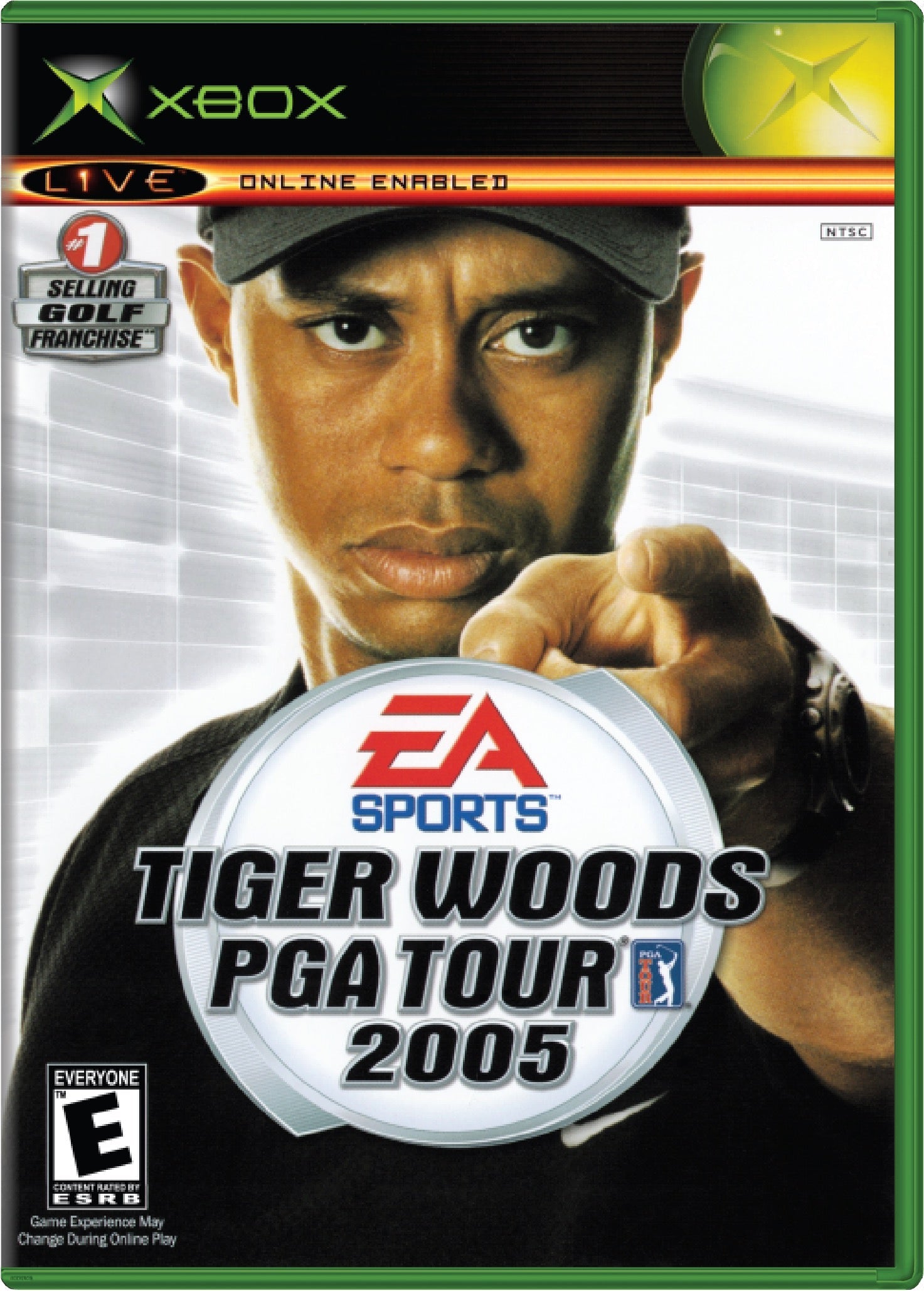 Tiger Woods PGA Tour 2005 Cover Art