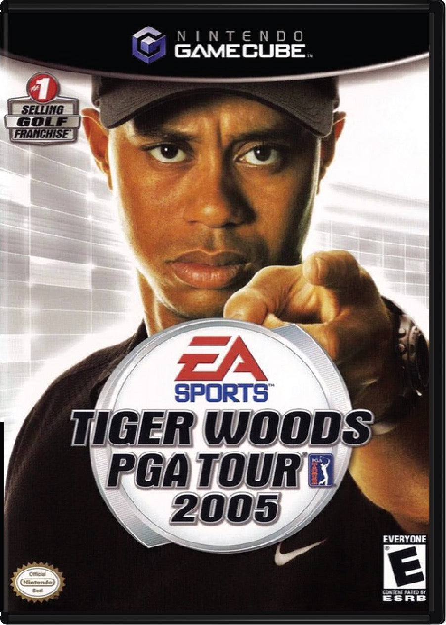 Tiger Woods PGA Tour 2005 Cover Art and Product Photo