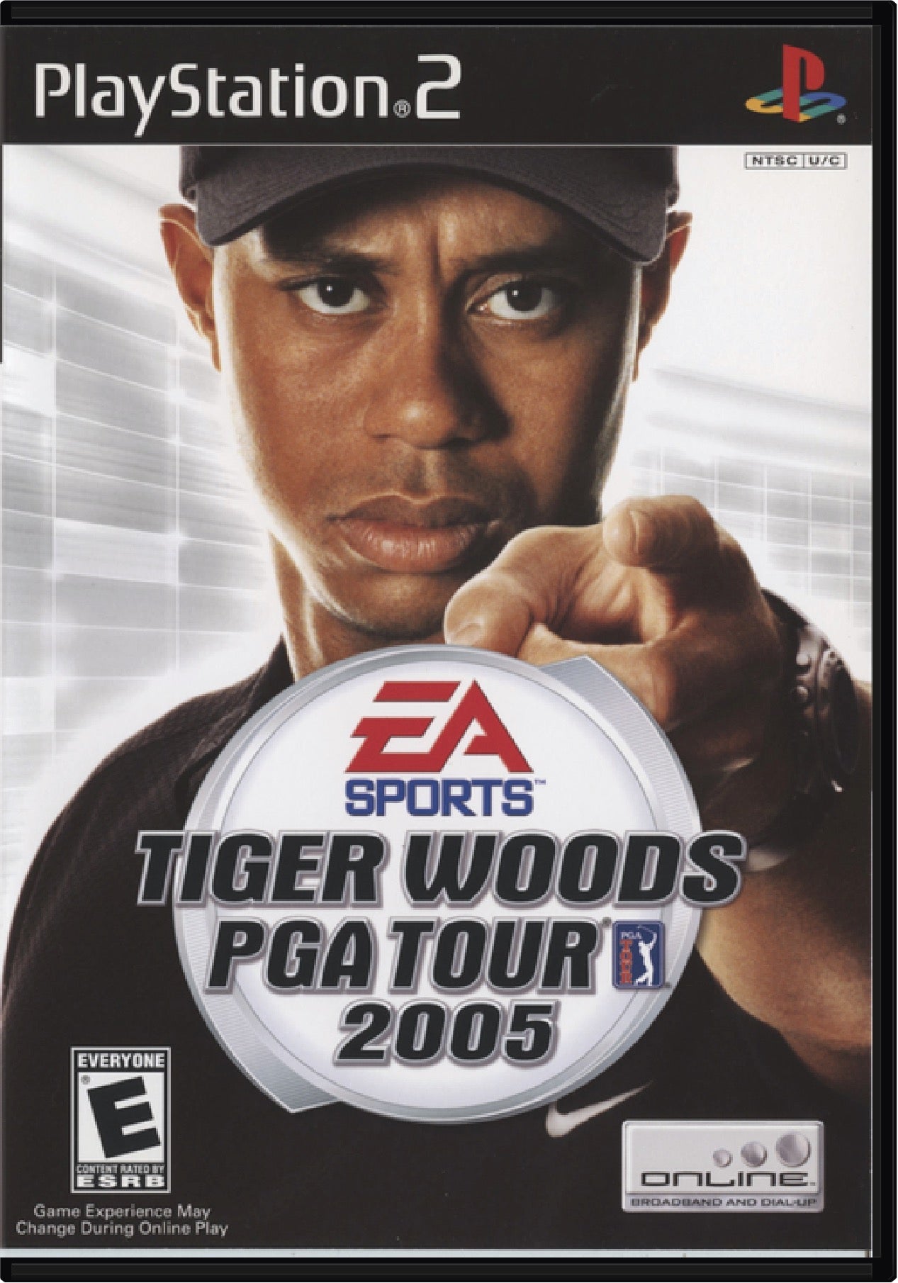 Tiger Woods PGA Tour 2005 Cover Art and Product Photo