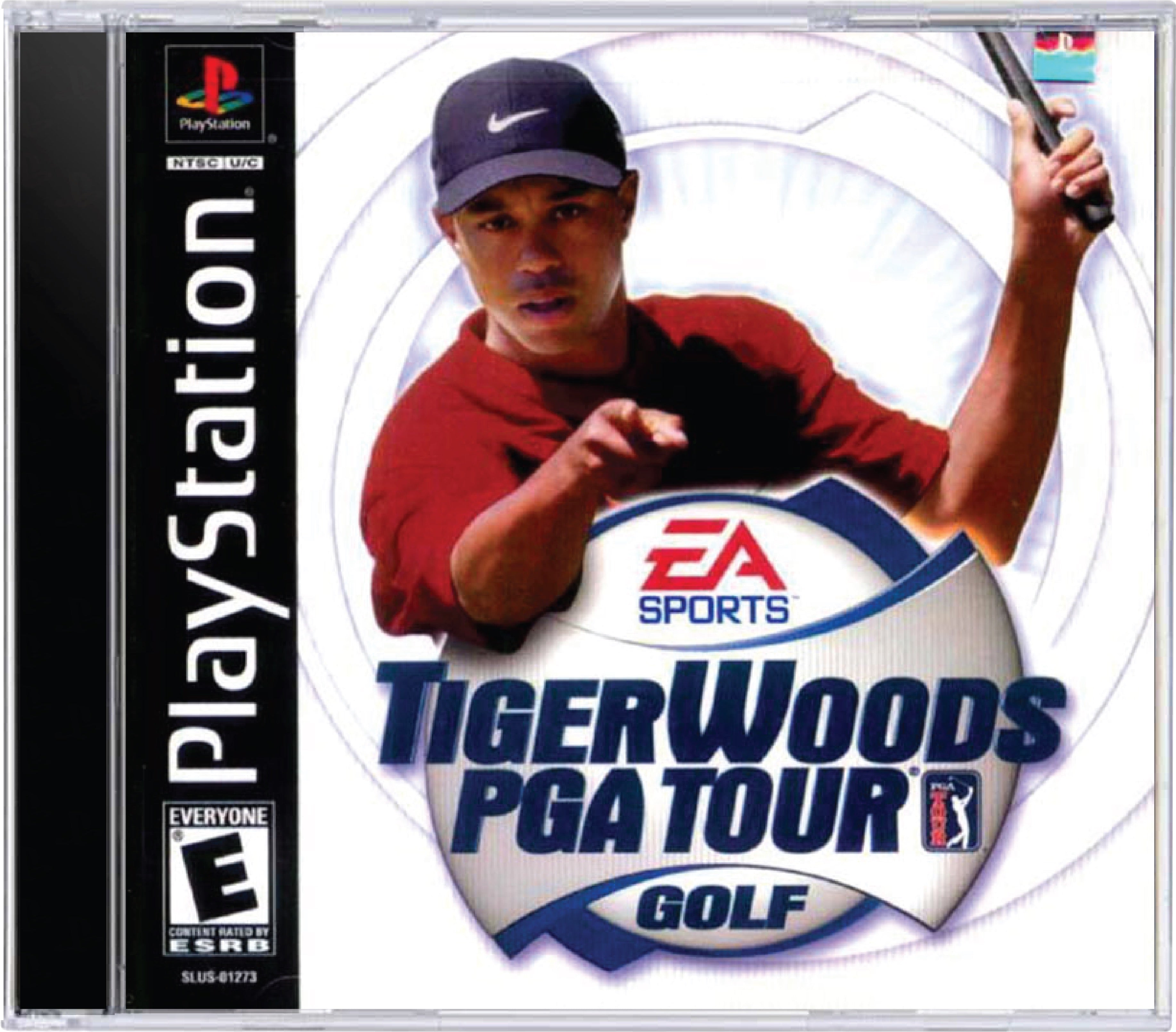 Tiger Woods PGA Tour Golf Cover Art and Product Photo