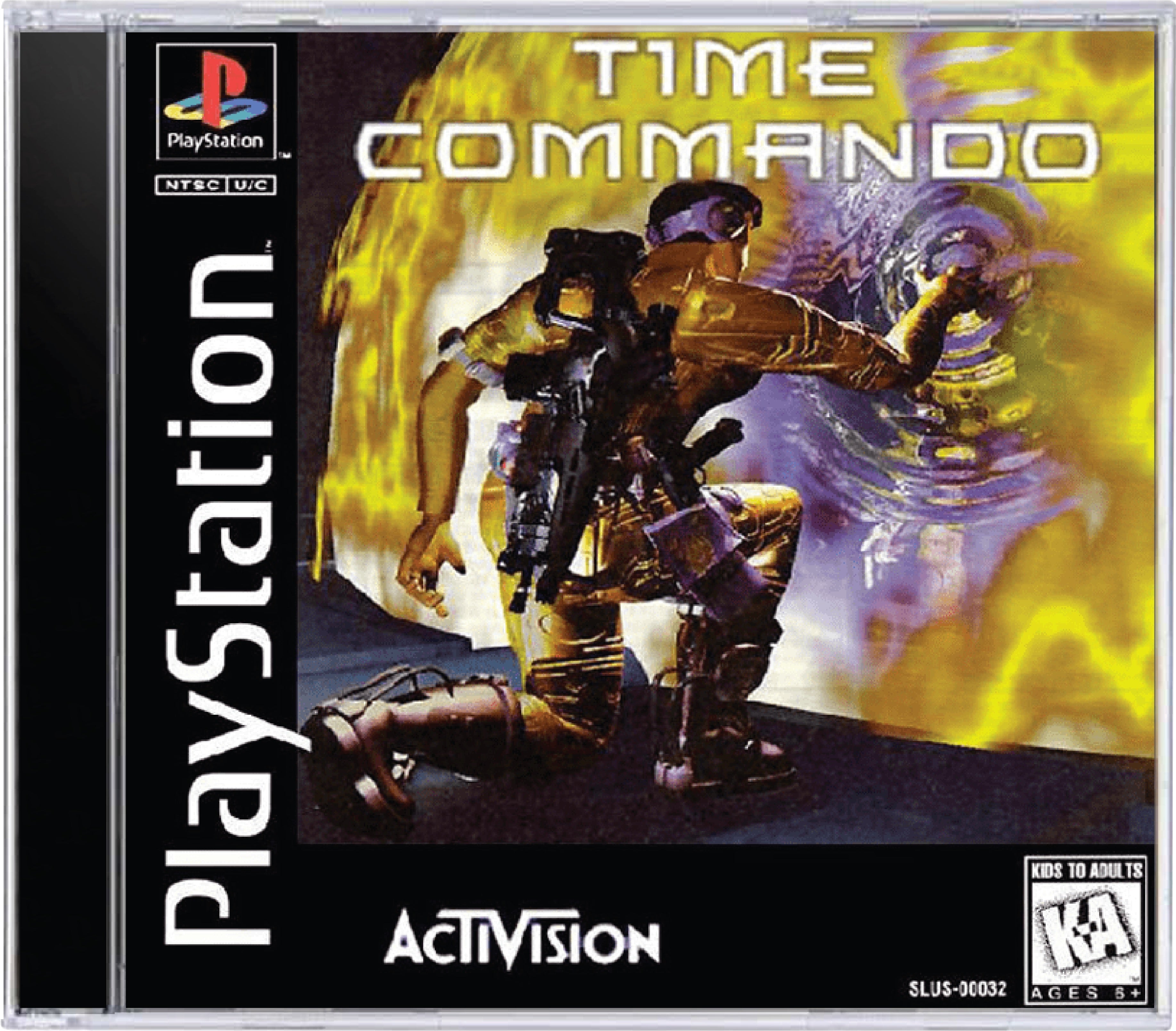 Time Commando Cover Art and Product Photo