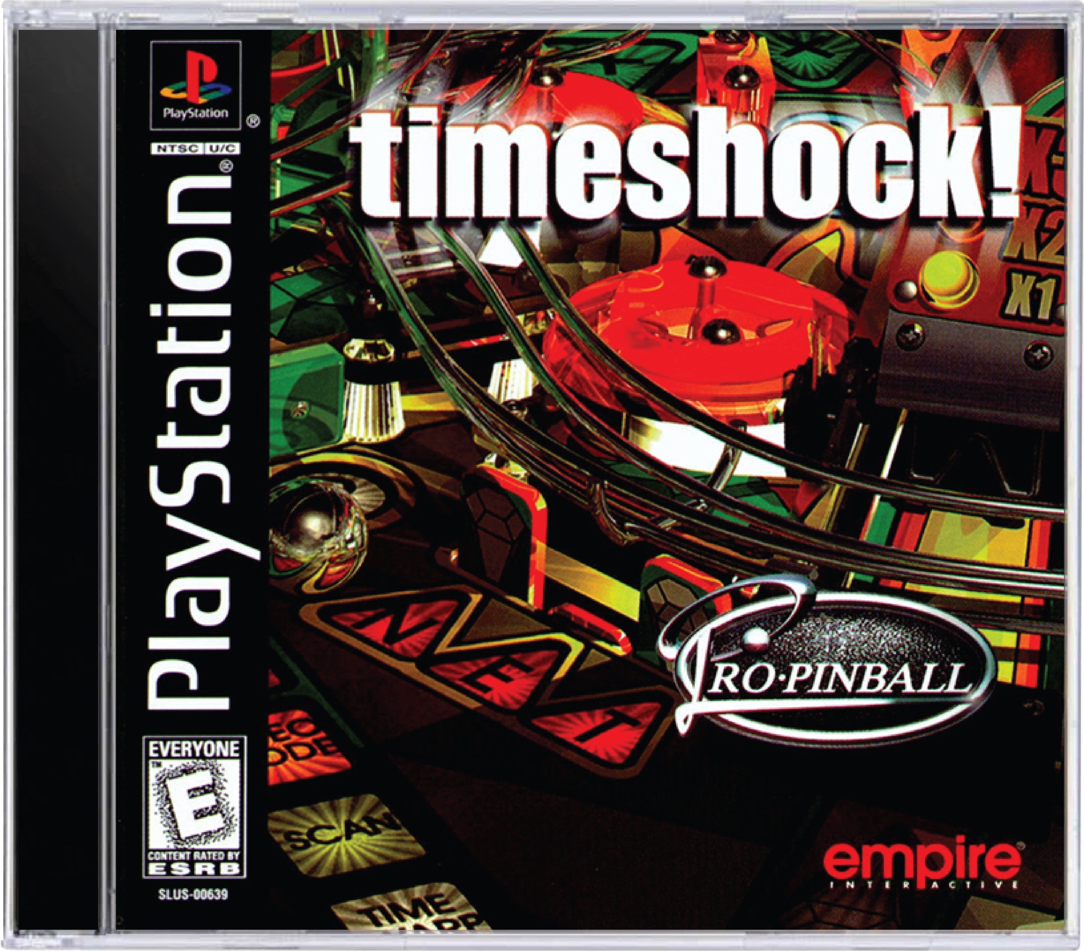 Timeshock Pro Pinball Cover Art and Product Photo