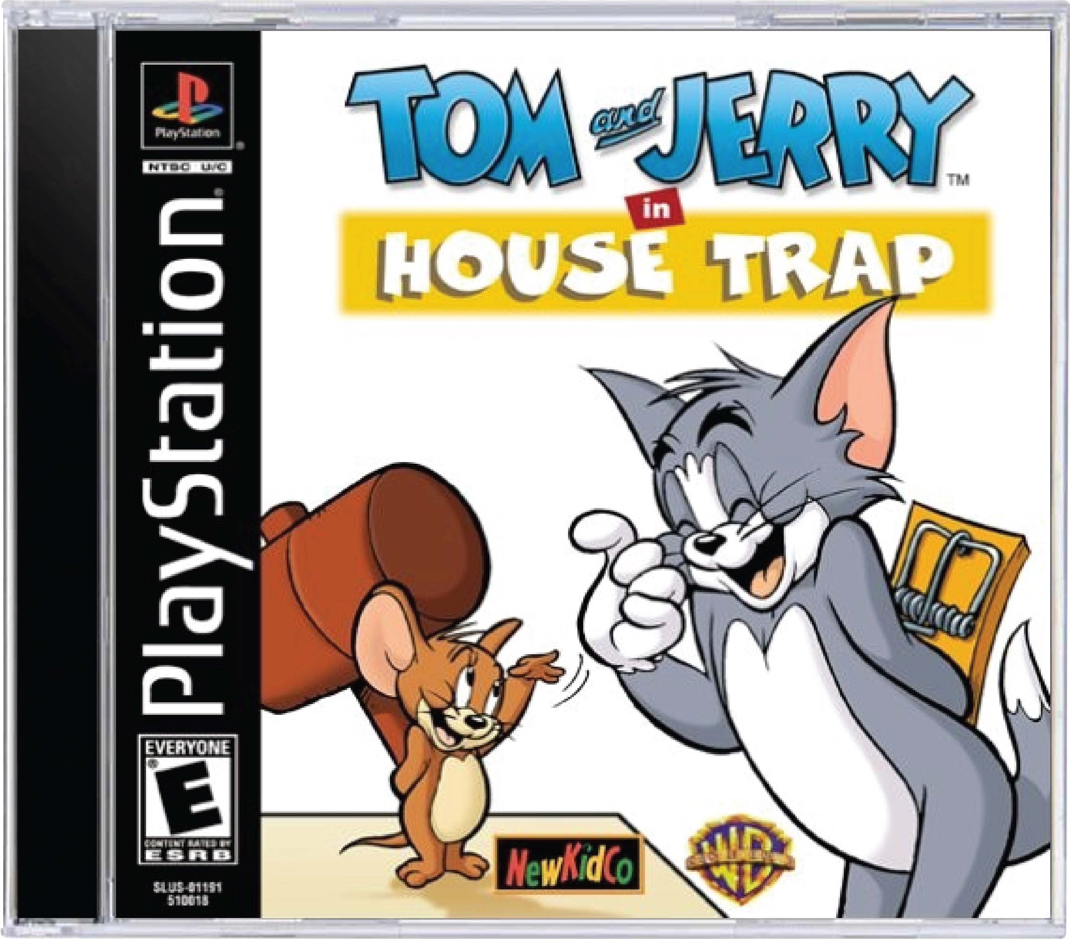 Tom and Jerry In House Trap Cover Art and Product Photo