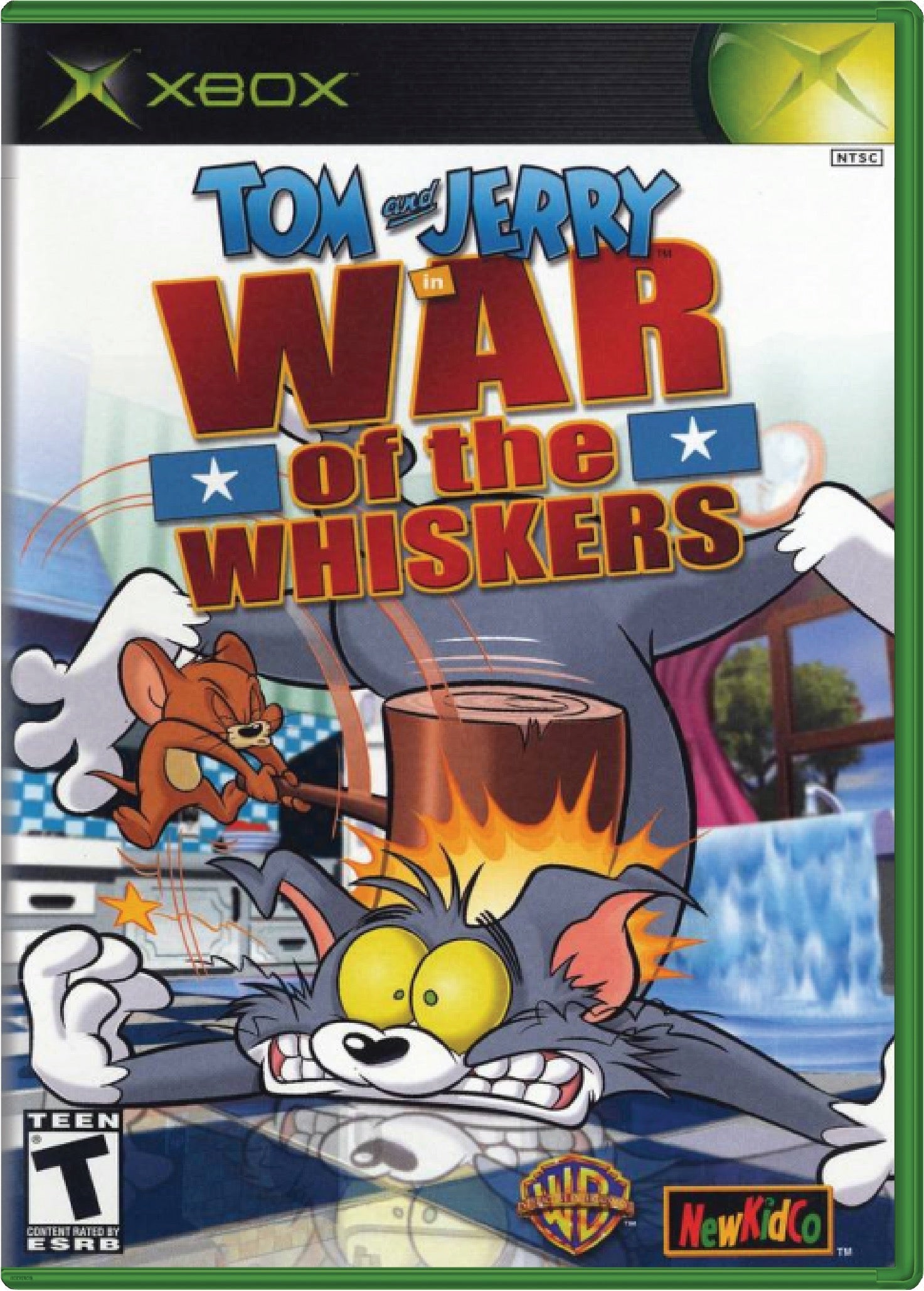 Tom and Jerry War of Whiskers Cover Art