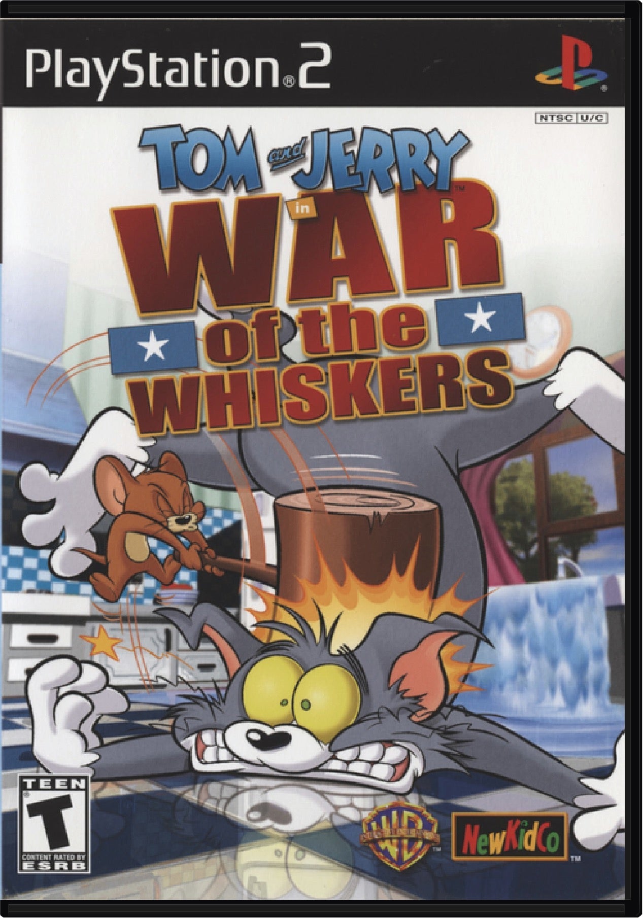 Tom and Jerry War of Whiskers Cover Art and Product Photo