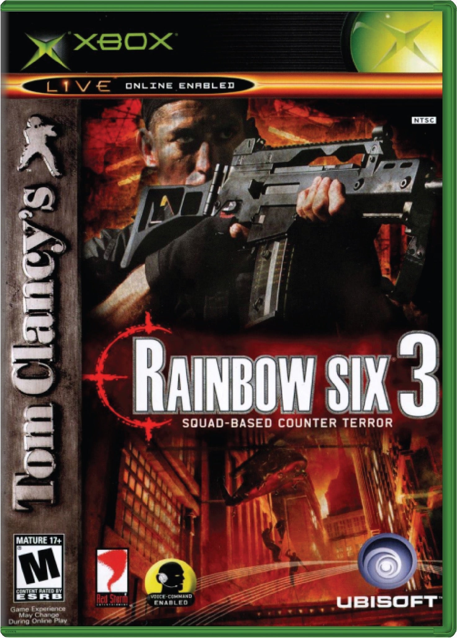 Tom Clancy's Rainbow Six 3 Cover Art