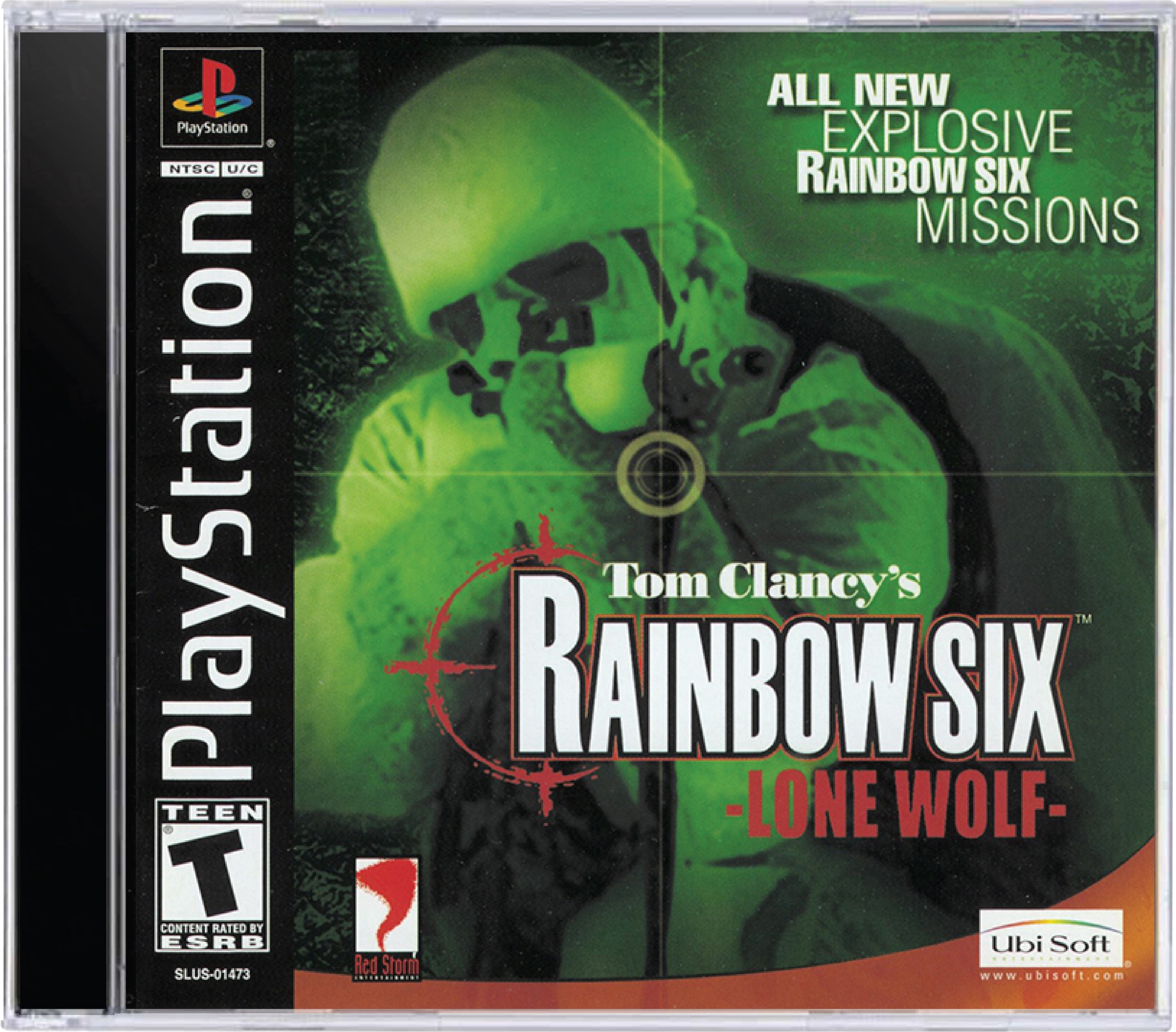 Tom Clancy's Rainbow Six Lone Wolf Cover Art and Product Photo