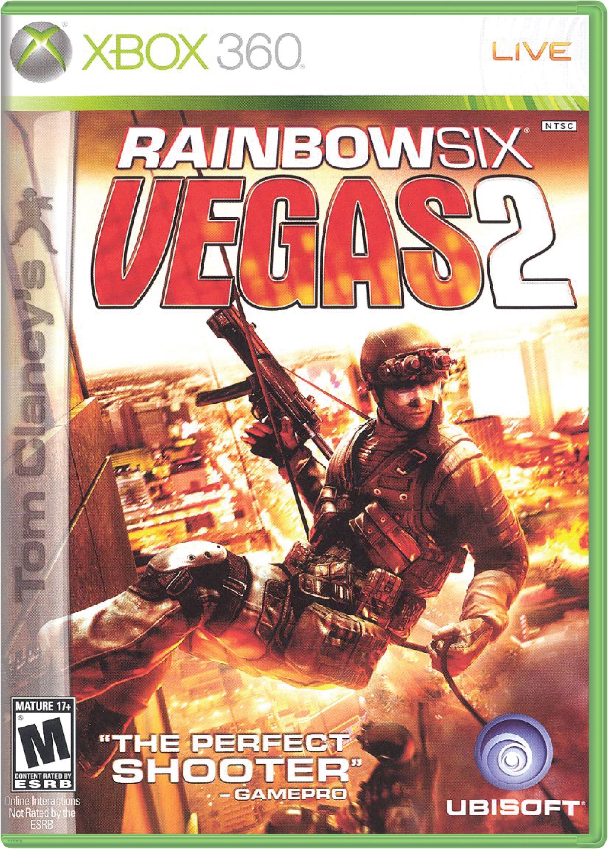 Tom Clancy's Rainbow Six Vegas 2 Cover Art