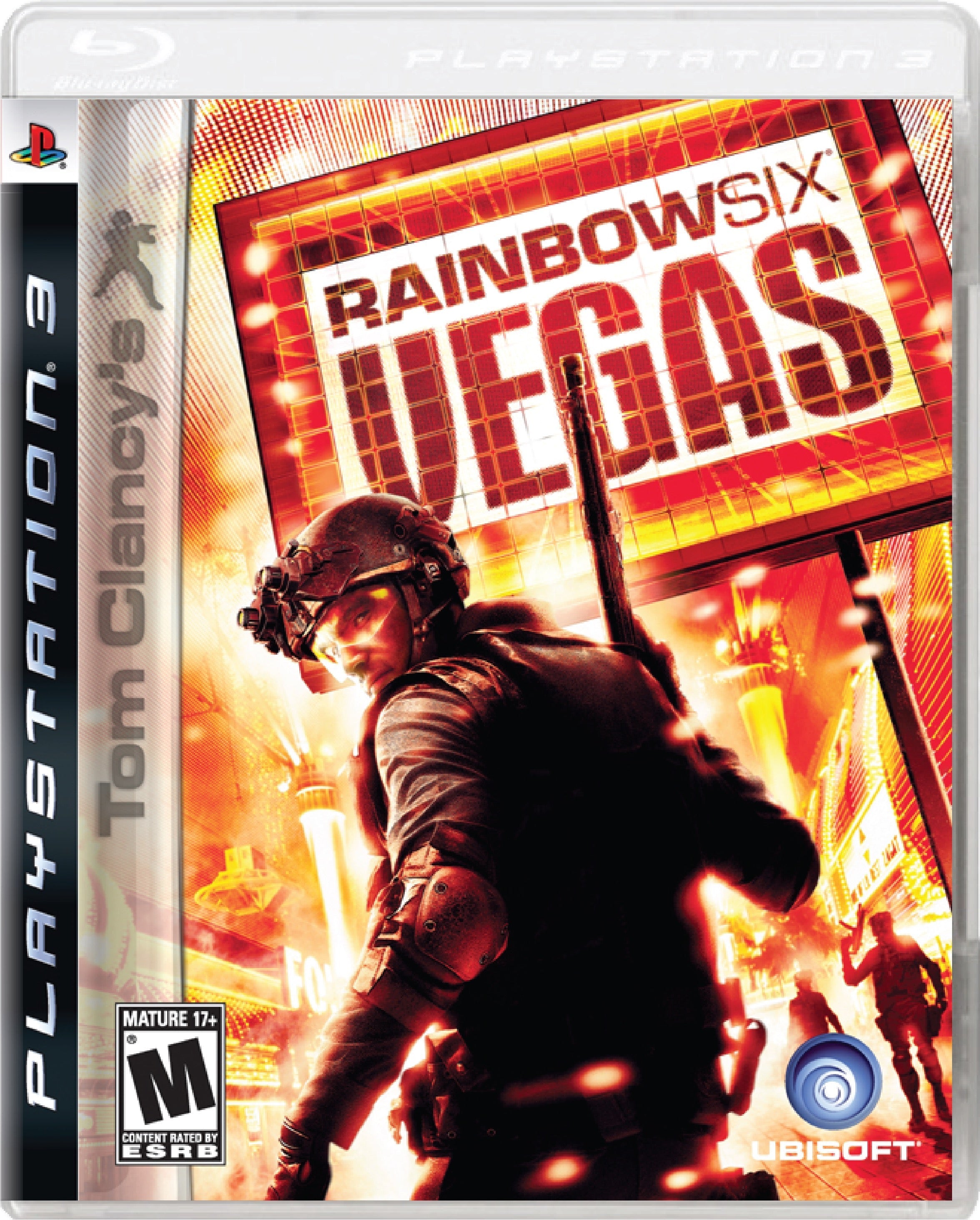 Tom Clancy's Rainbow Six Vegas Cover Art