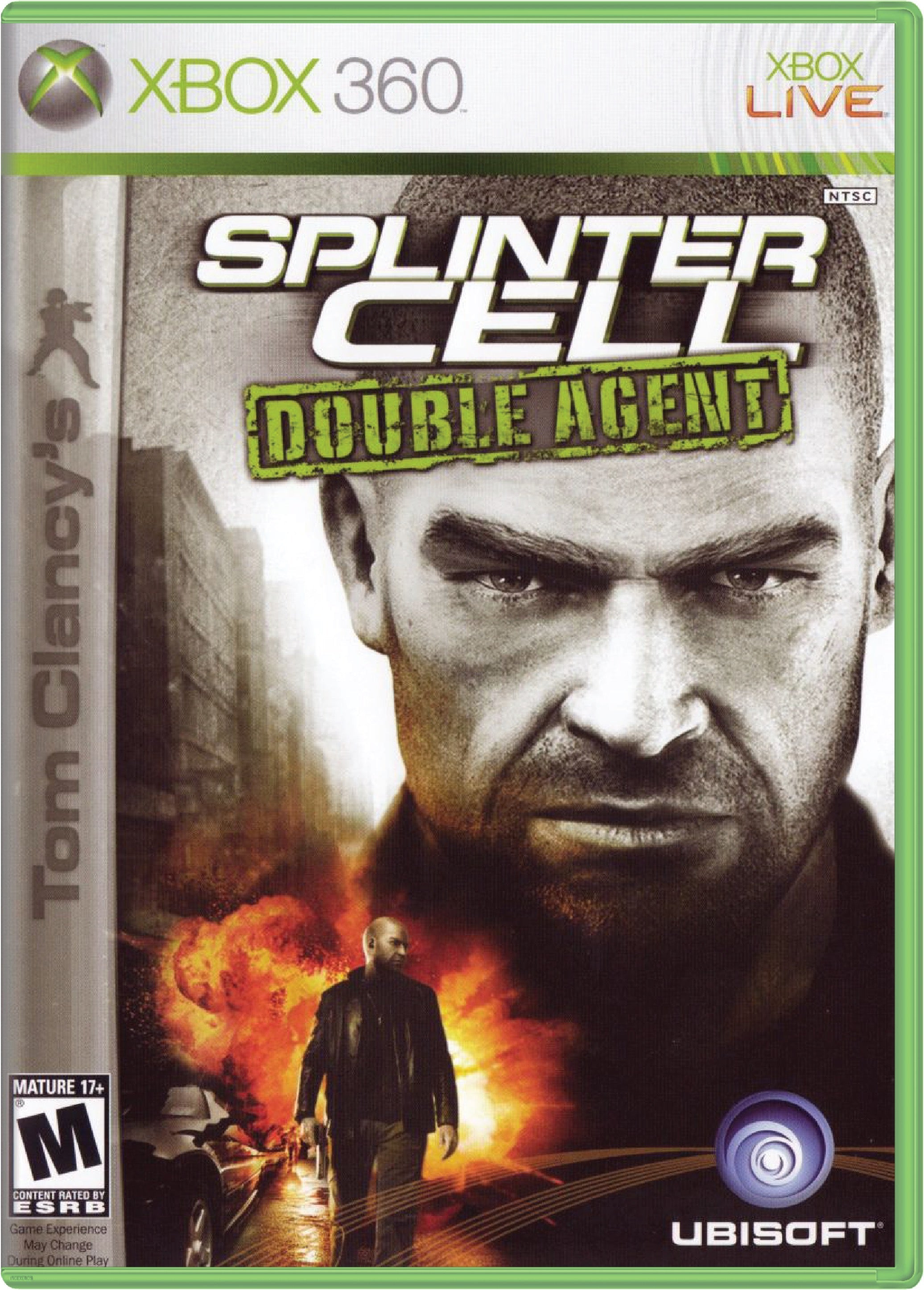 Tom Clancy's Splinter Cell Double Agent Cover Art