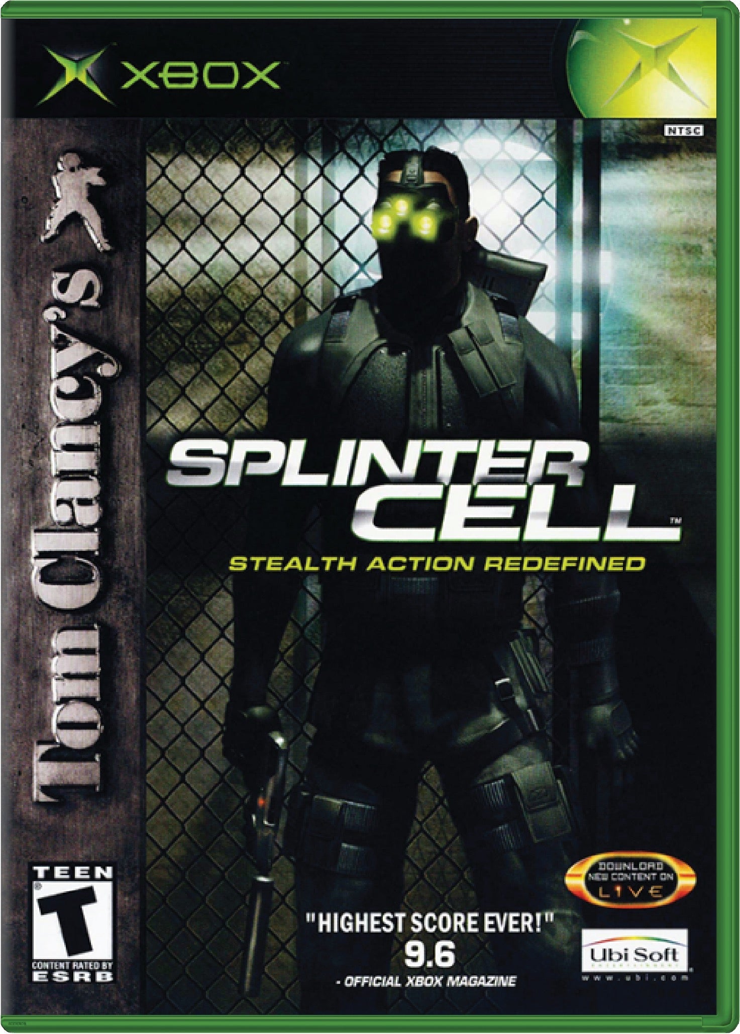 Tom Clancy's Splinter Cell Cover Art