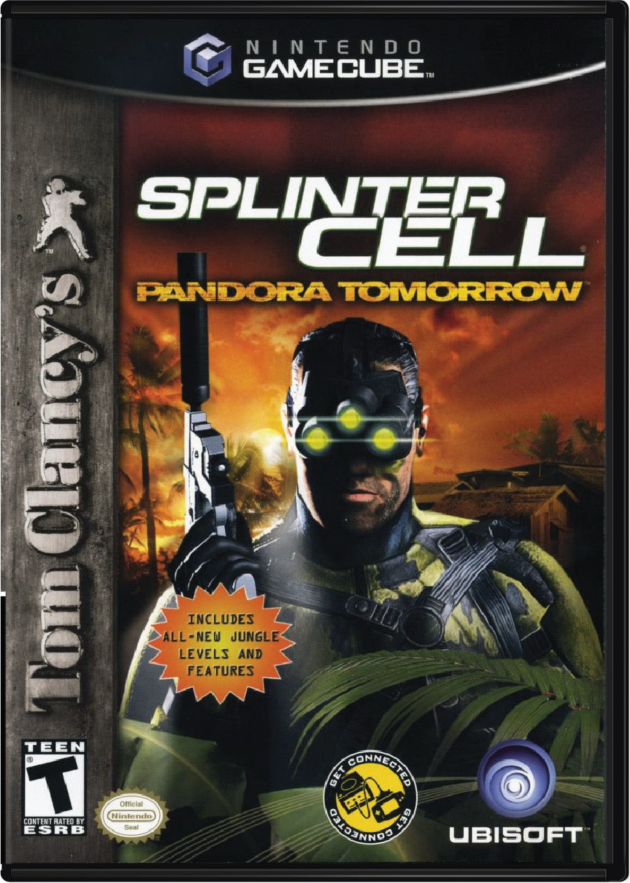 Tom Clancy's Splinter Cell Pandora Tomorrow Cover Art and Product Photo