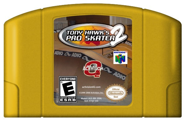 Tony Hawk Pro Skater 2 Cover Art and Product Photo