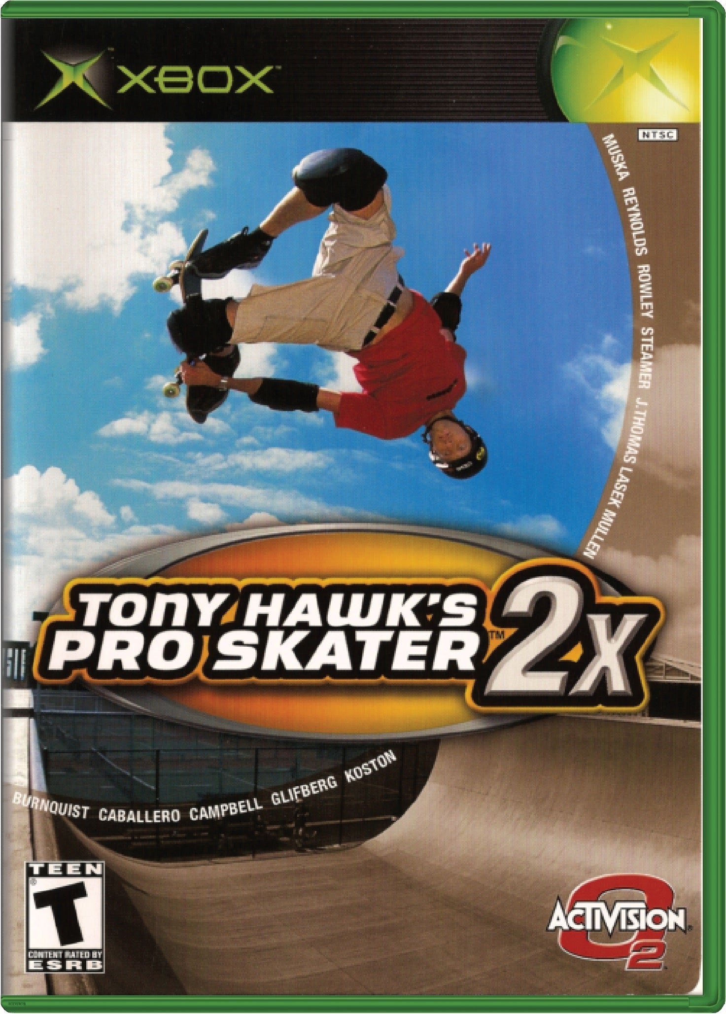 Tony Hawk Pro Skater 2x Cover Art