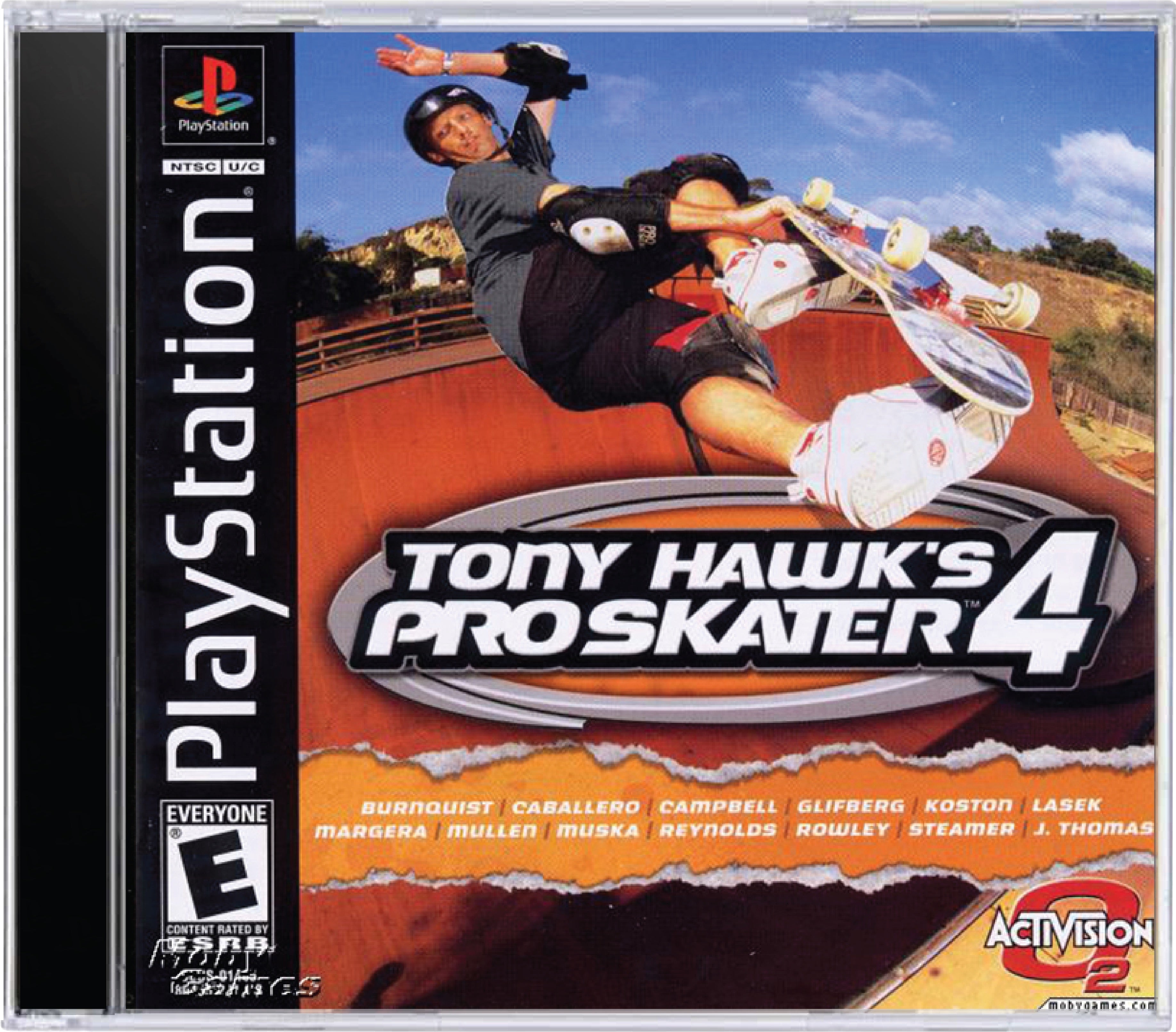 Tony Hawk Pro Skater 4 Cover Art and Product Photo