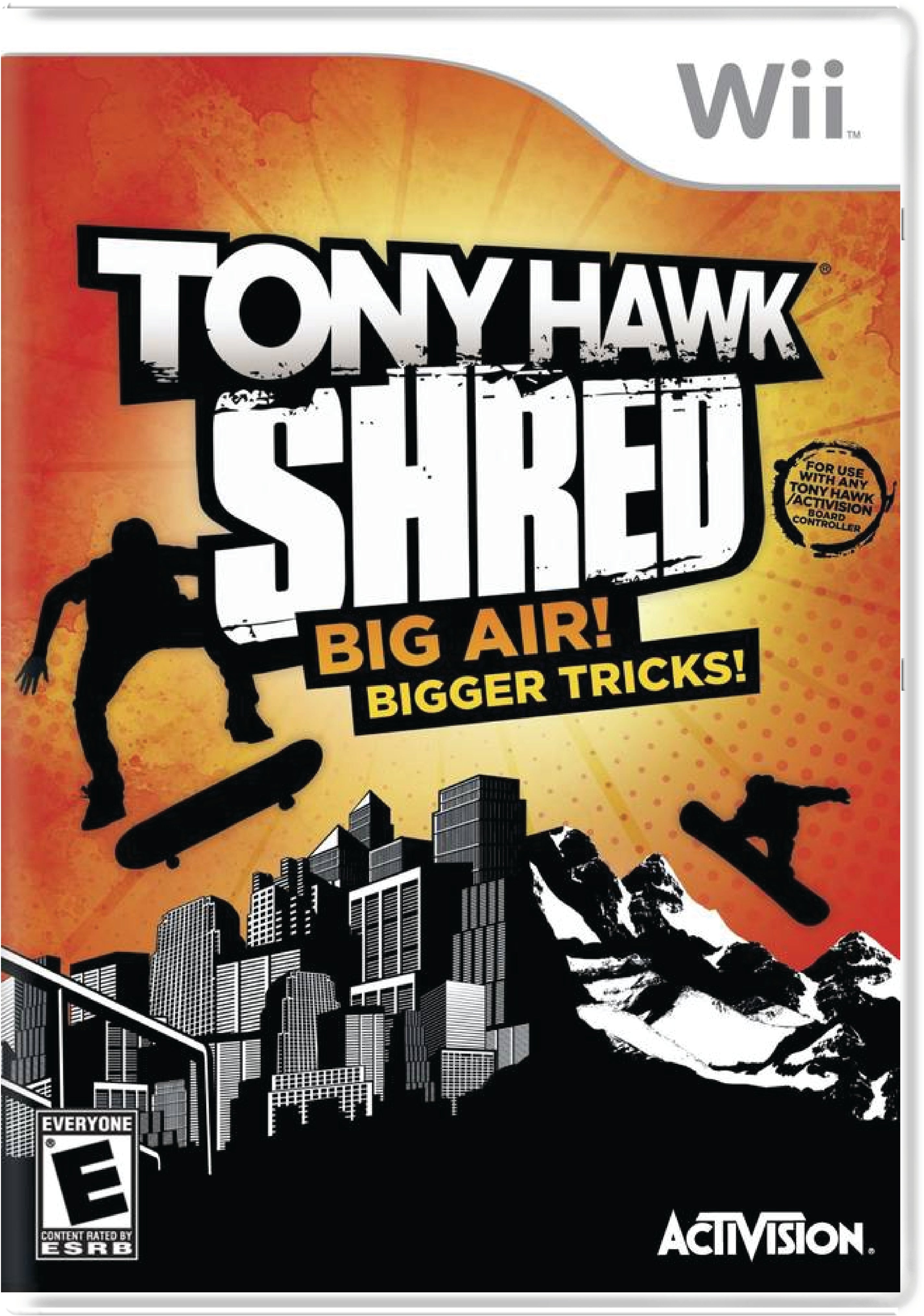 Tony Hawk Shred Cover Art