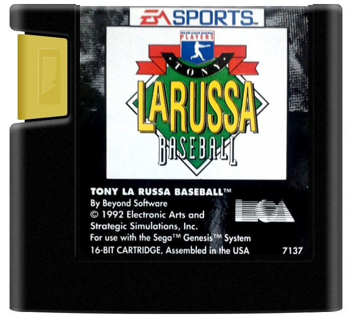 Tony La Russa Baseball Cartridge