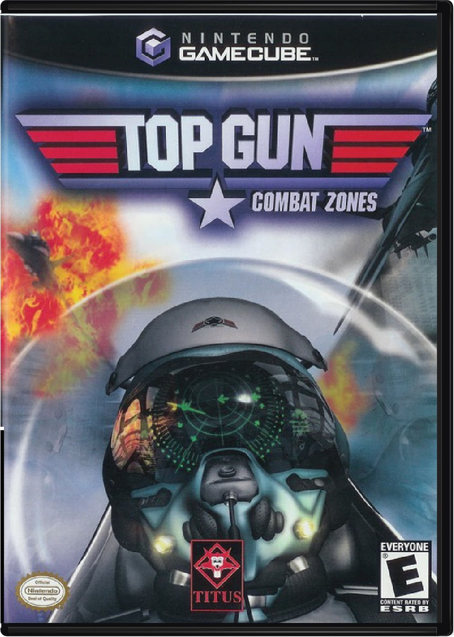 Top Gun Combat Zones Cover Art and Product Photo