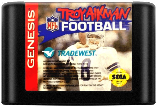 Troy Aikman NFL Football [Sega Genesis]