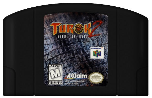 Turok 2 Seeds of Evil Cover Art and Product Photo