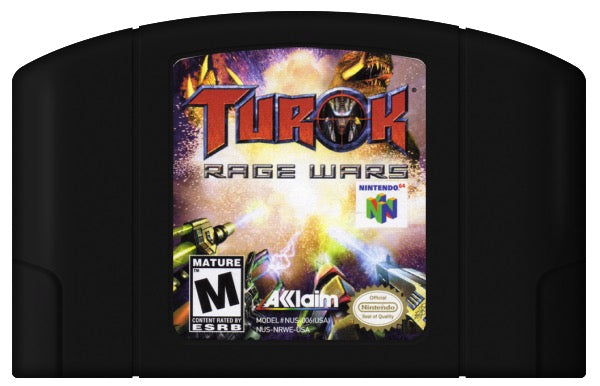 Turok Rage Wars Cover Art and Product Photo