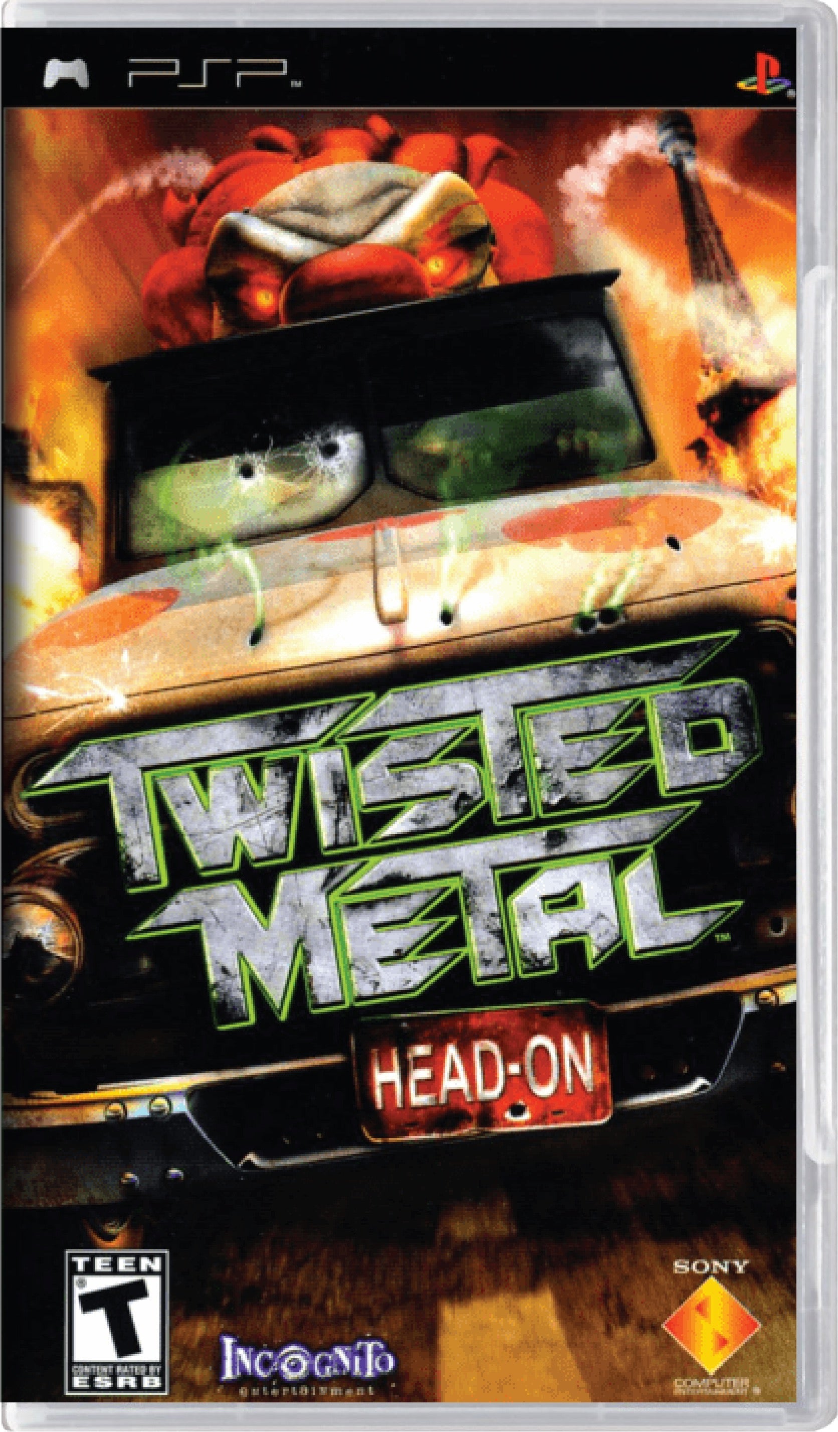 Twisted Metal Head On Cover Art