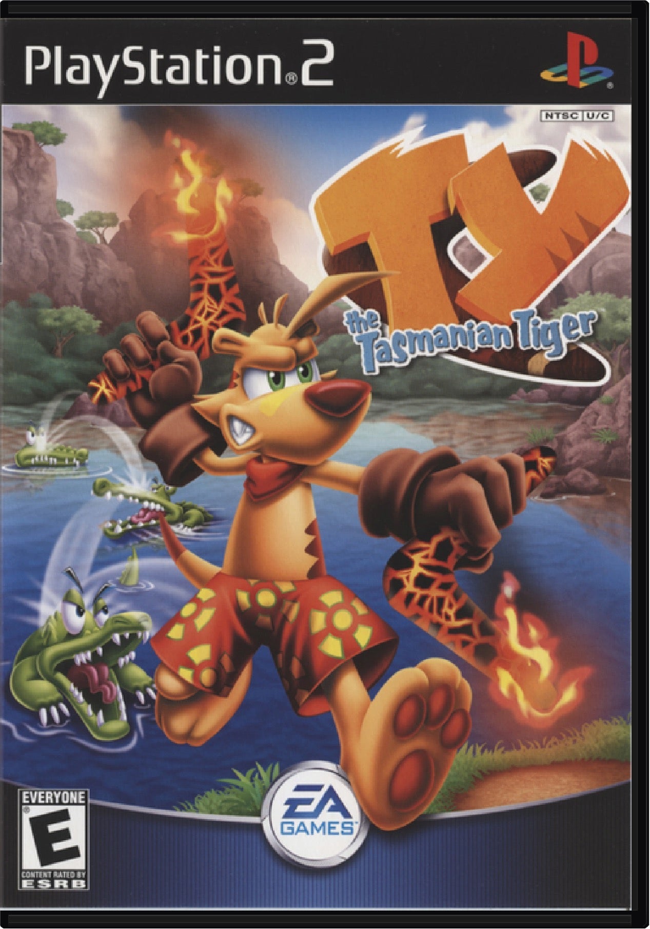 Ty the Tasmanian Tiger Cover Art and Product Photo