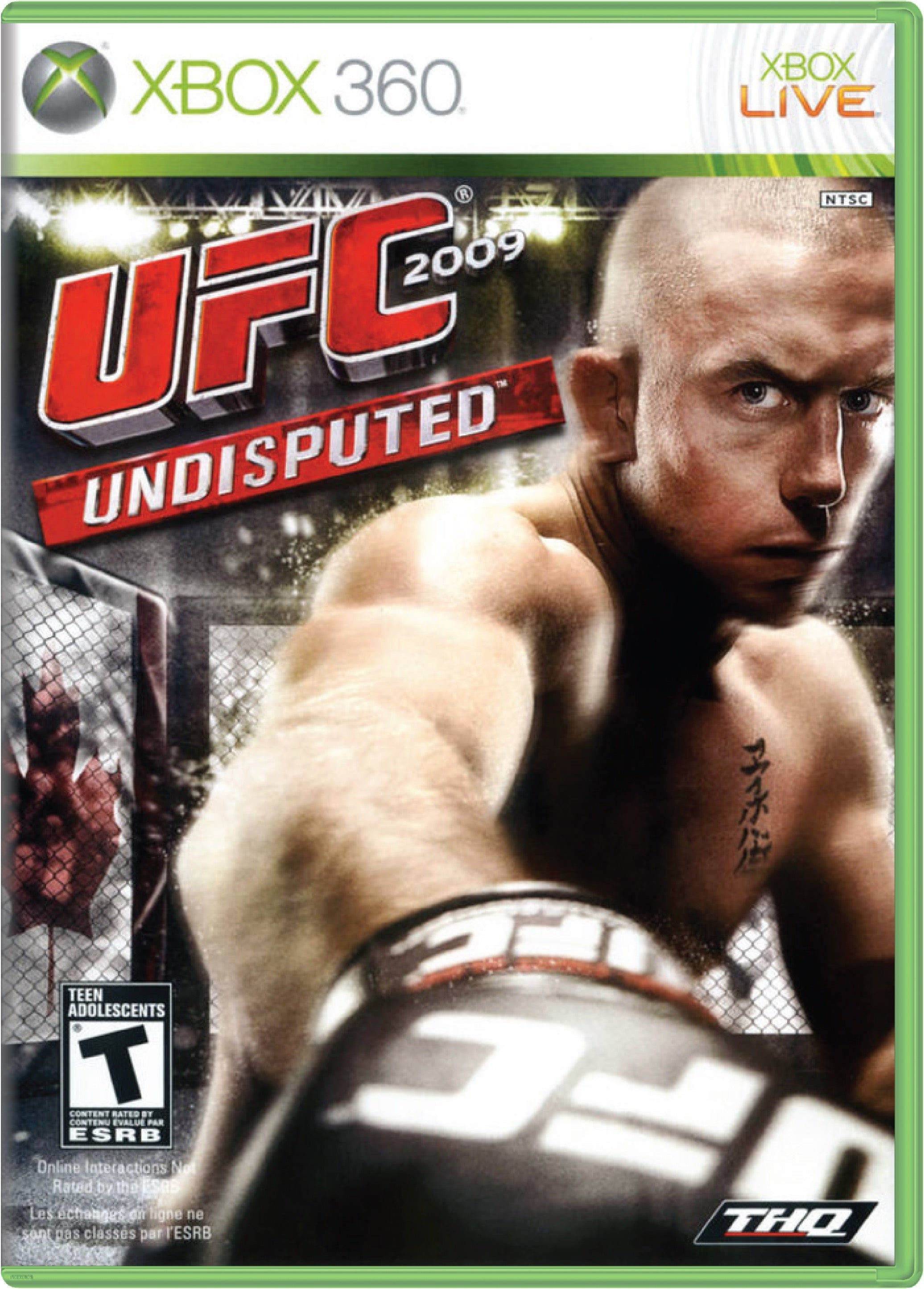 UFC 2009 Undisputed Cover Art