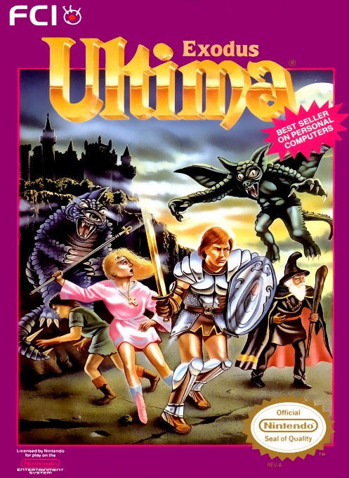 Ultima Exodus - Nintendo NES