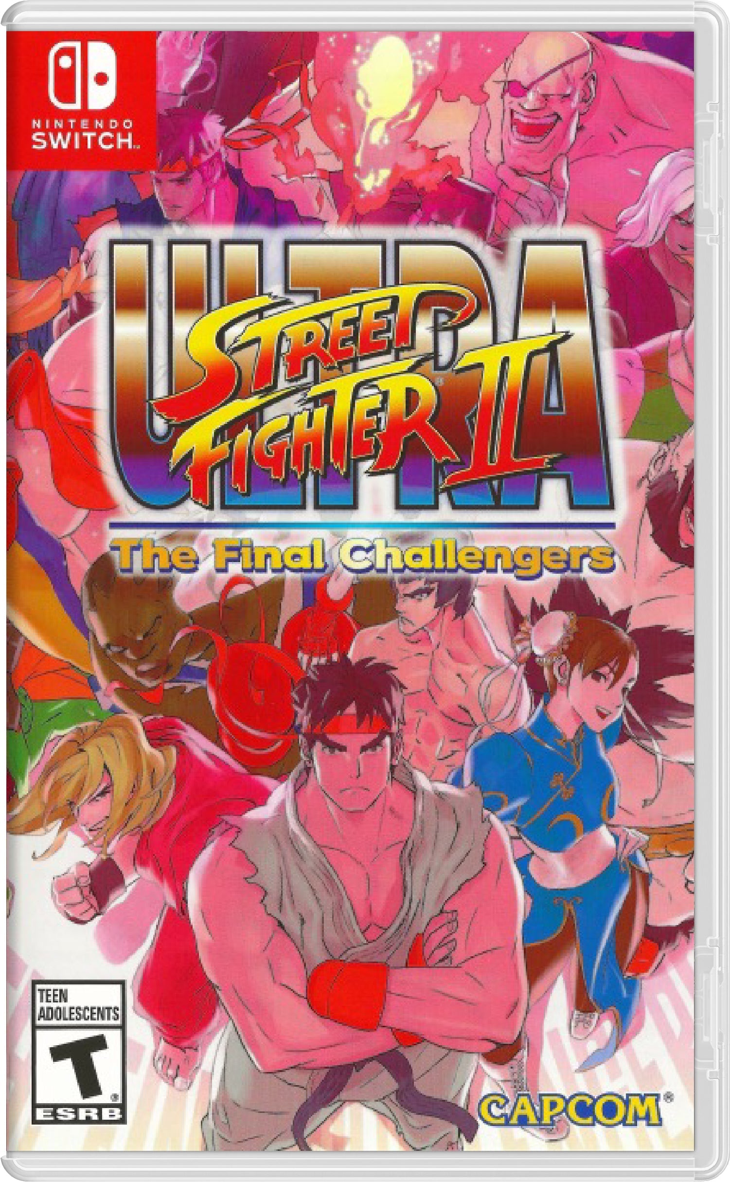 Ultra Street Fighter II The Final Challengers Cover Art