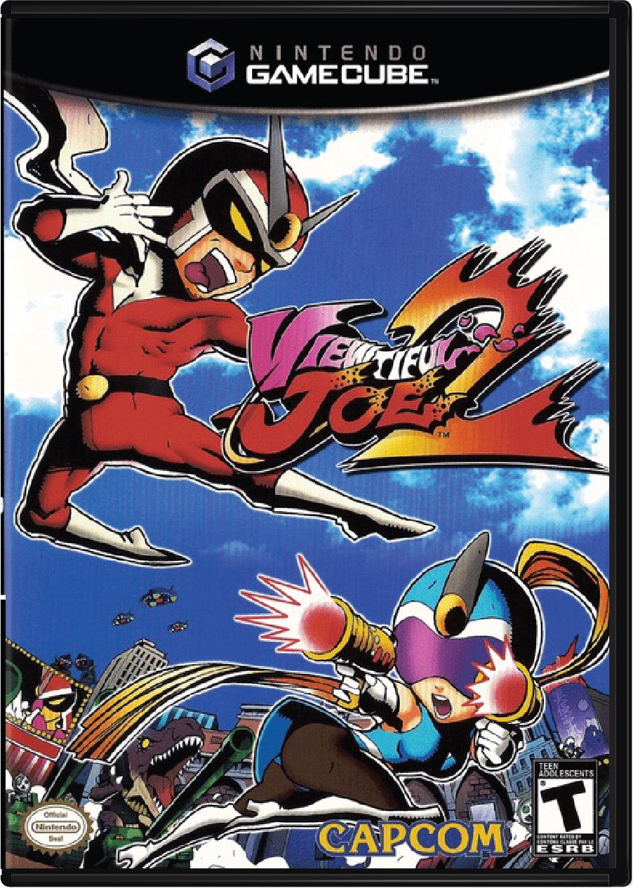 Viewtiful Joe 2 Cover Art and Product Photo