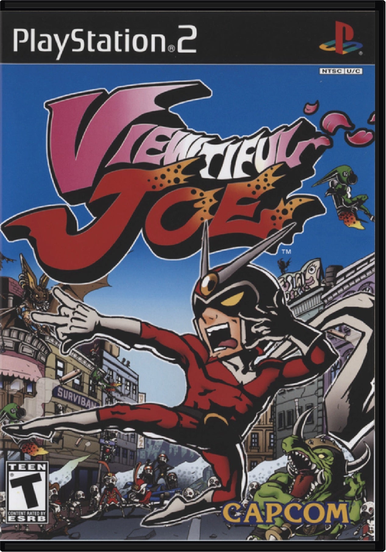 Viewtiful Joe Cover Art and Product Photo