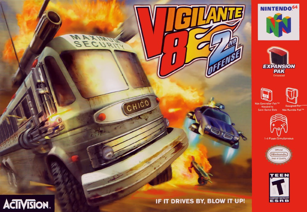 Vigilante 8 2nd Offense - Nintendo N64