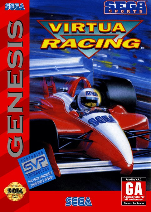 Virtua Racing Cover Art