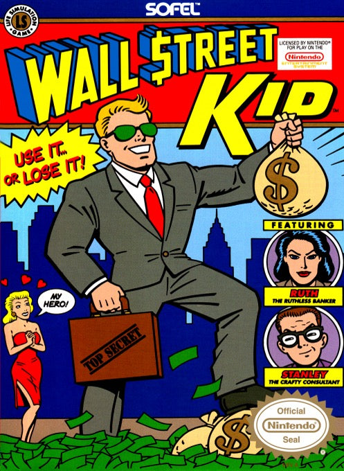 Wall Street Kid - Nintendo NES