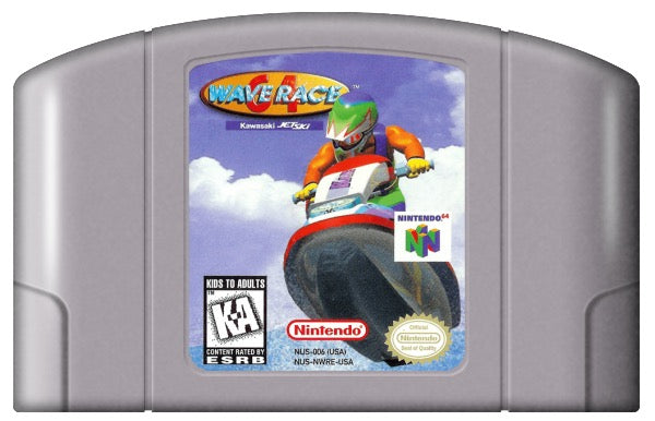 Wave Race 64 Cover Art and Product Photo