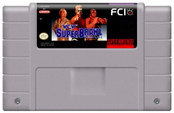 WCW Superbrawl Wrestling Cartridge