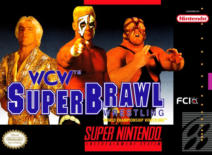 WCW Superbrawl Wrestling Cover Art